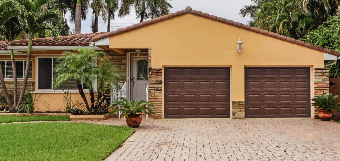 mediterranean garage doors
